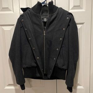 New York & Company Dark Gray Coat